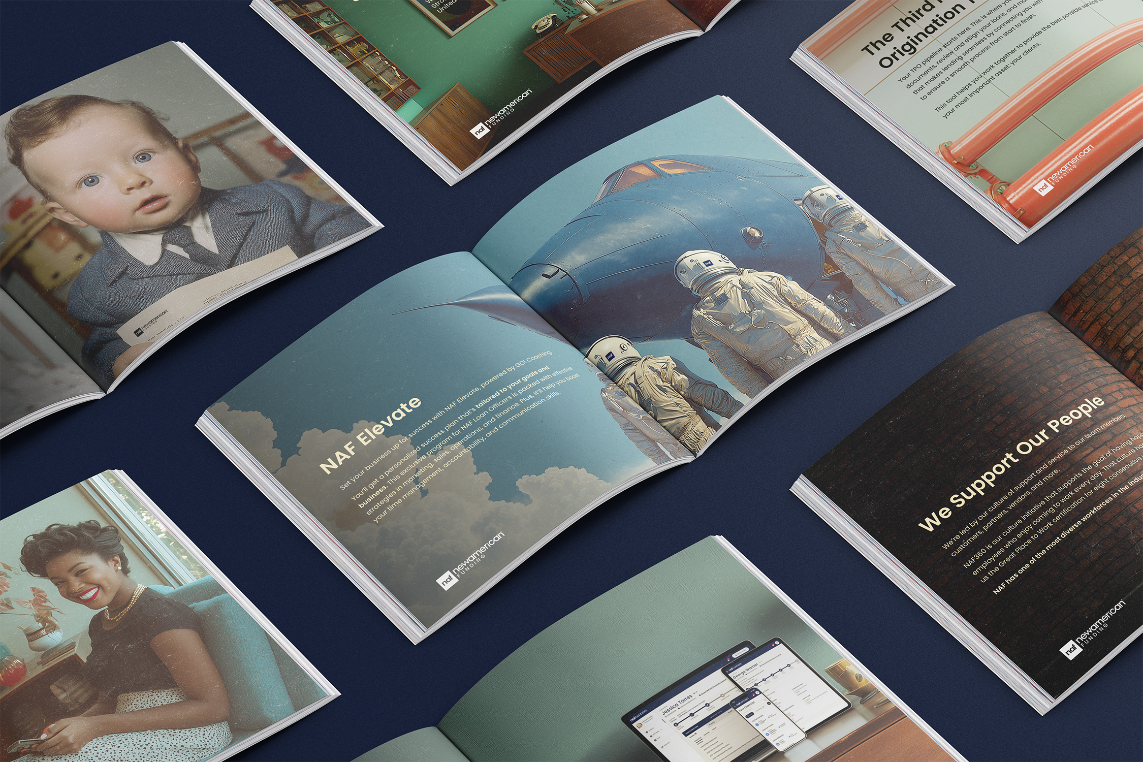 flipbook-06 Magazine Mockup